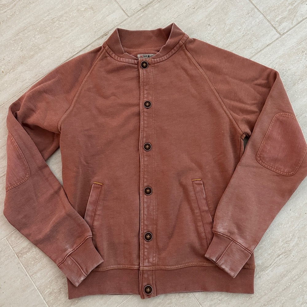 Soft fabric bomber jacket